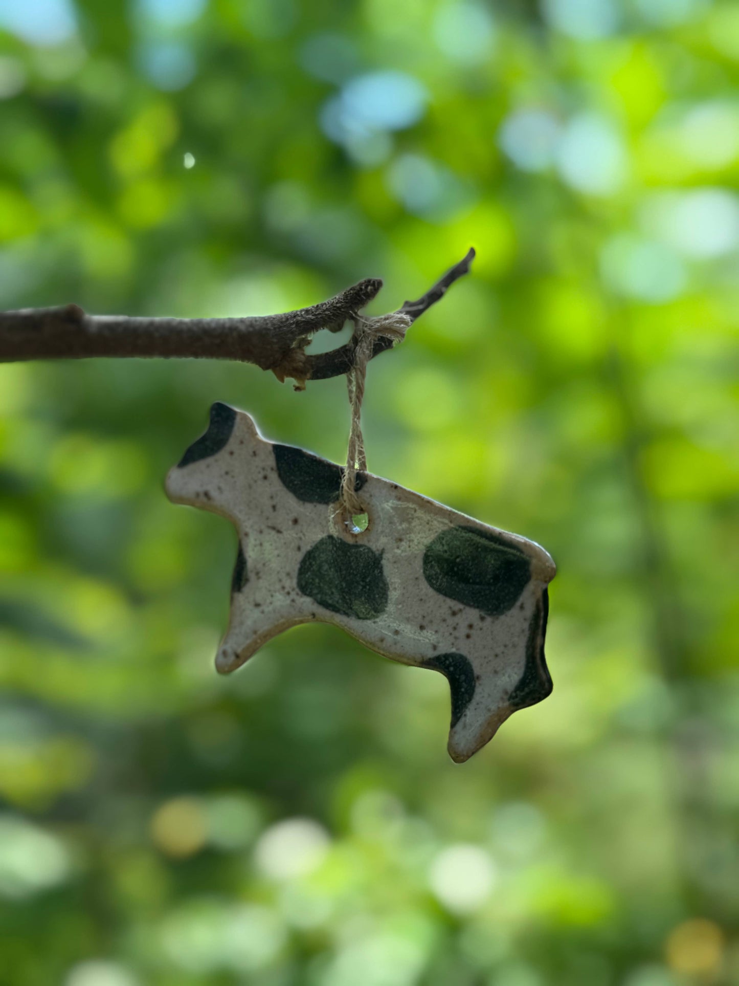 Mud & Maker - Ornament - Cow - Farm Animal - Holiday 2025