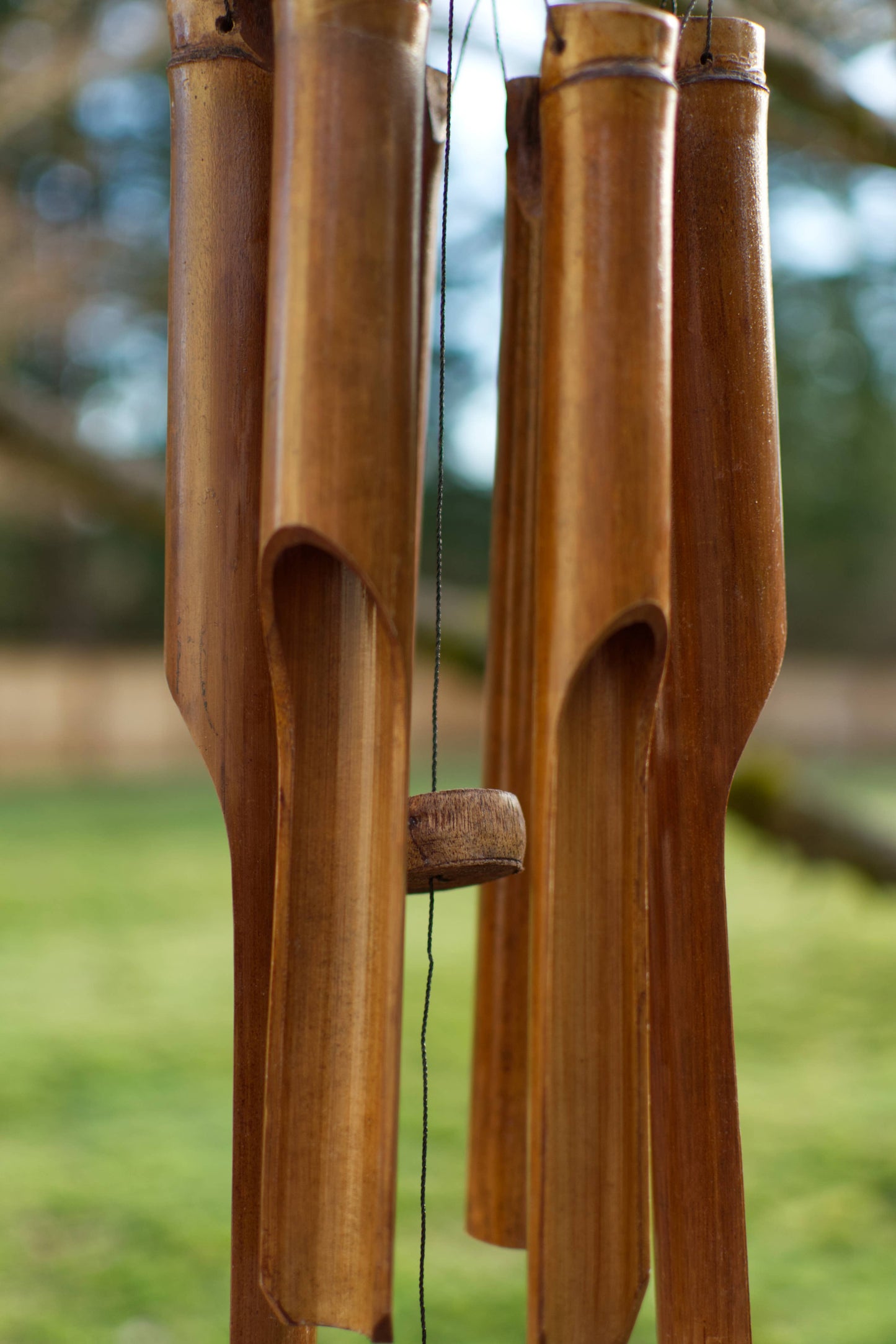 Cohasset Gifts - Black Bear Bamboo Wind Chime