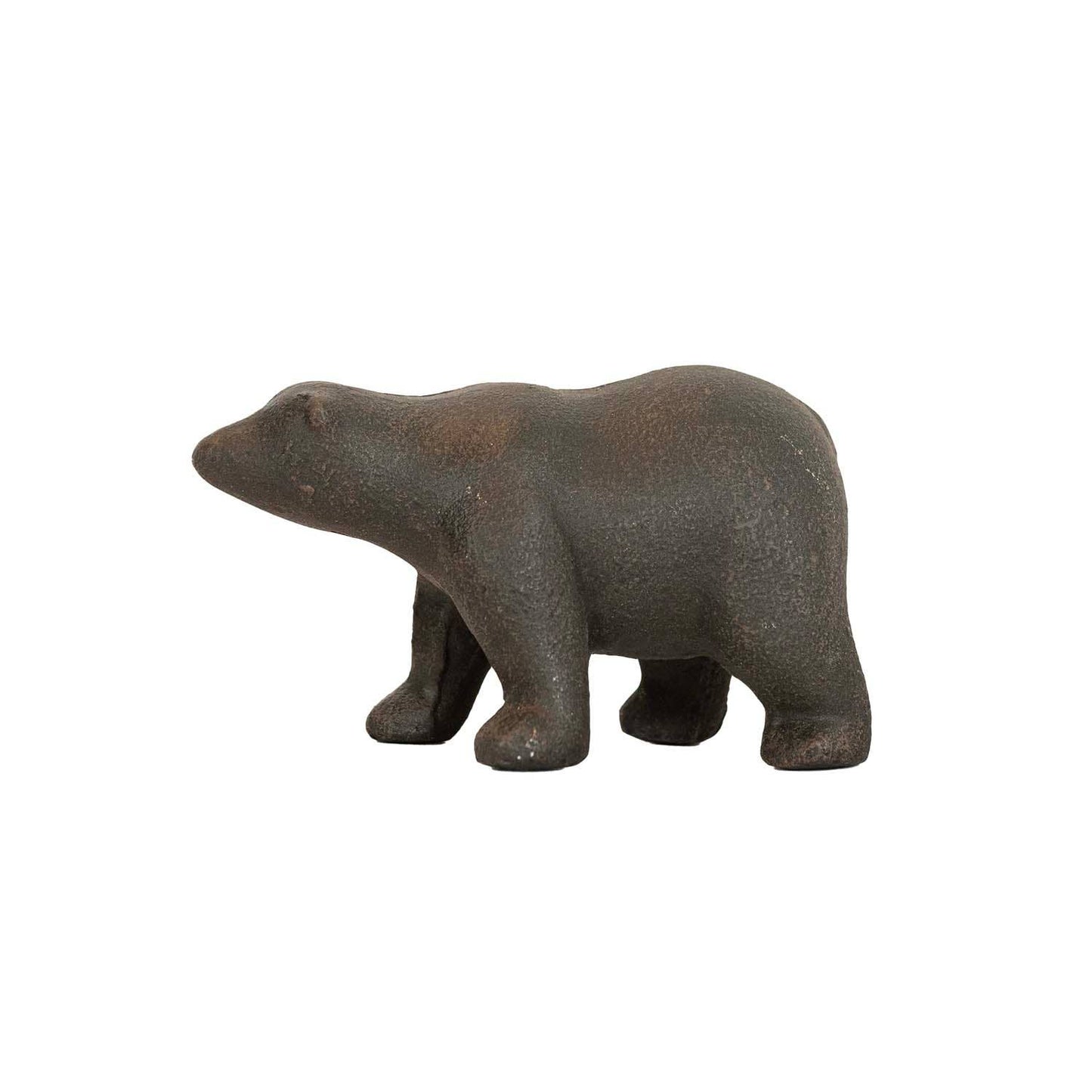 Foreside Home & Garden - Orson Standing Bear Figure Black Cast Iron