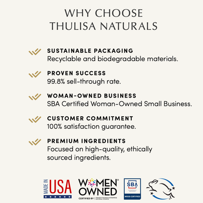 Thulisa Naturals | Bath + Body - Calm Shower Steamers | Lavender-Geranium | 4-Pack Gift Set