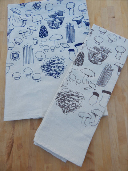 The High Fiber - Mushroom Tea Towel- Perfect for Fall Decor