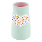 Glory Haus - Polka Dot Heart Vase - Easter