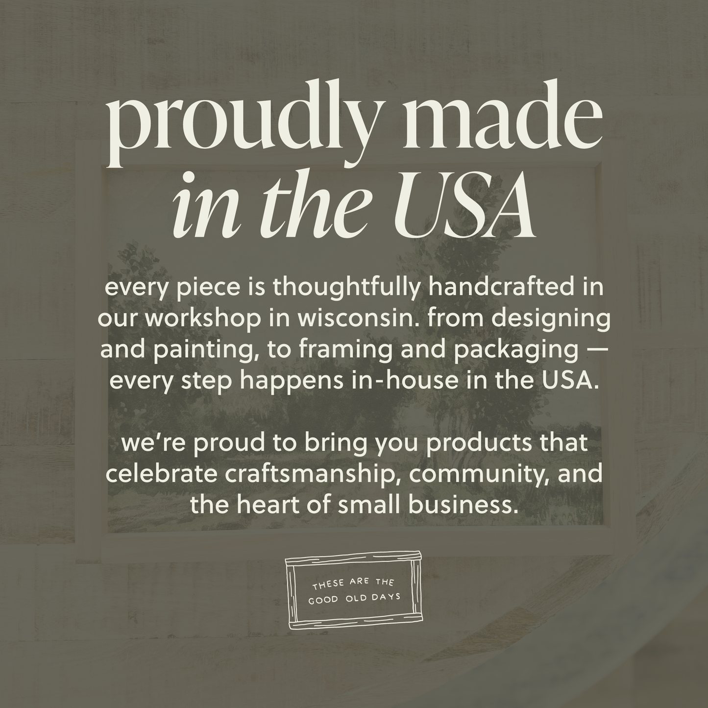 Lily and Sparrow - Empty Tomb Wood Sign | Easter 2026