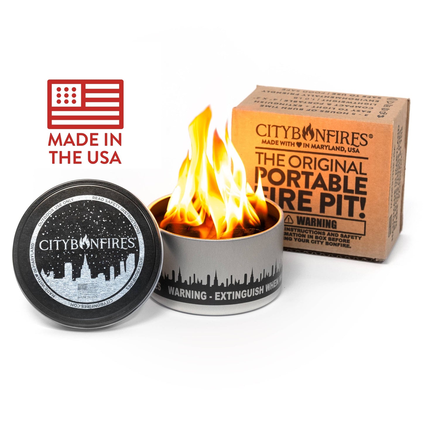 City Bonfires - Portable Fire Pits - City Bonfire (Portable Fire Pit)