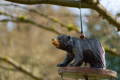 Cohasset Gifts - Black Bear Bamboo Wind Chime