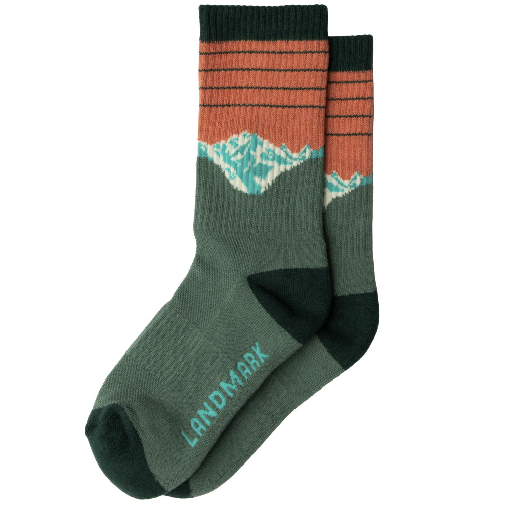 The Landmark Project - Alpine Sunrise Sock