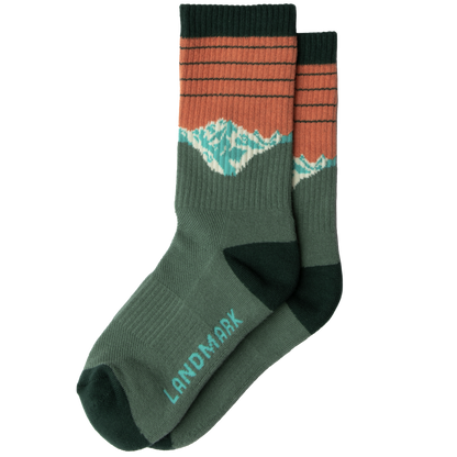 The Landmark Project - Alpine Sunrise Sock