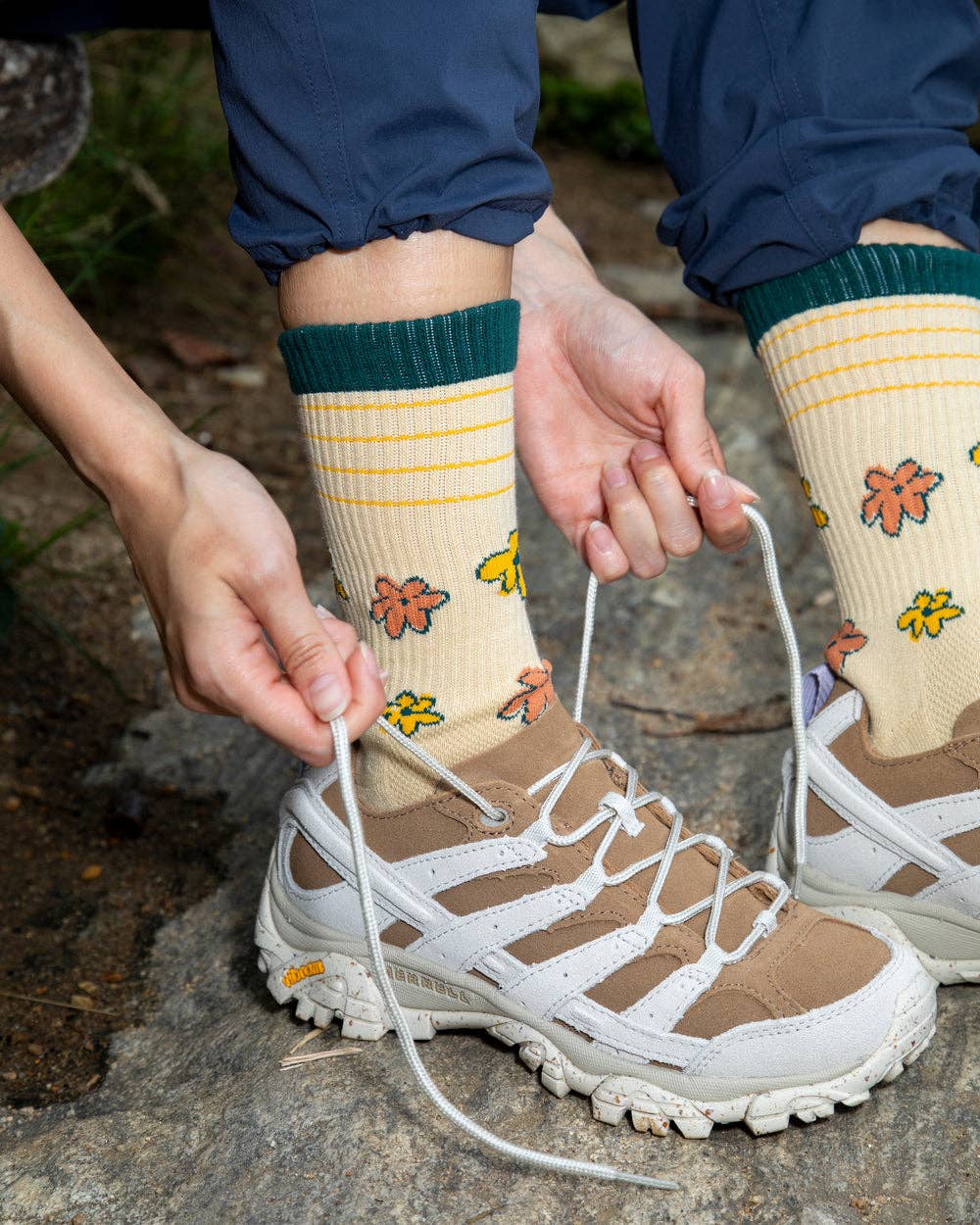 The Landmark Project - Wildflower Sock