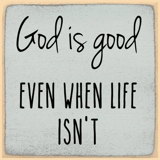 Gar WS Inc. - 4X4-703 God is good