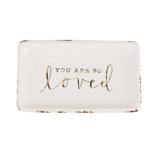 Glory Haus - You Are So Loved Trinket Tray - Easter