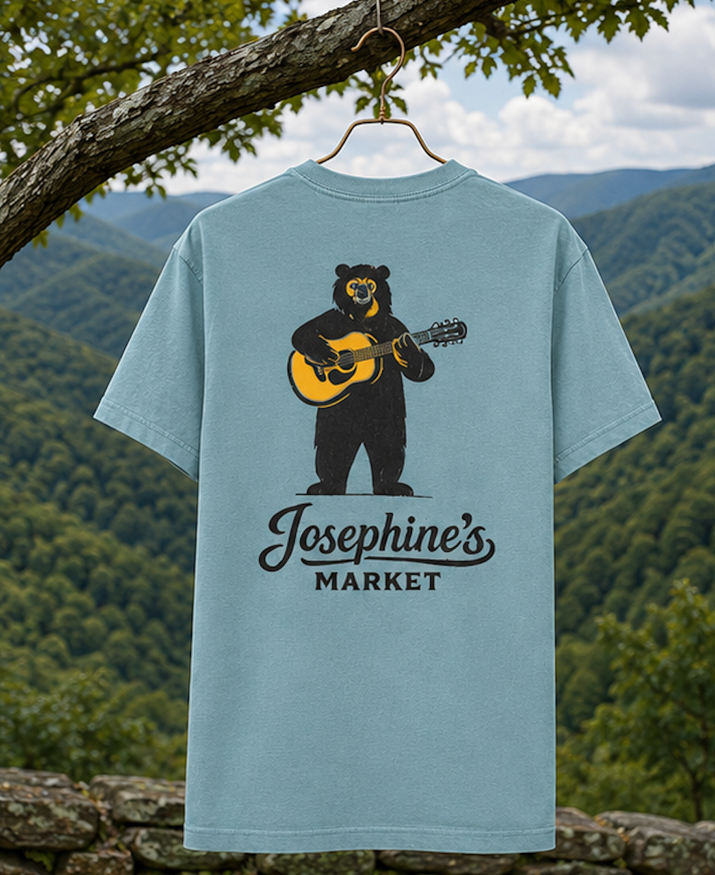Josephine's Musical Bear Tee