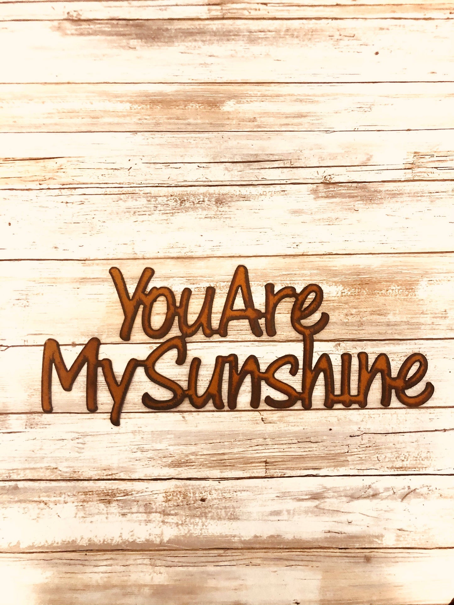 Universal Ironworks USA - You Are My Sunshine Sign