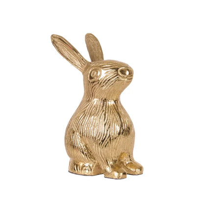 Foreside H & G - Julian Bunny Figure Brass - Easter
