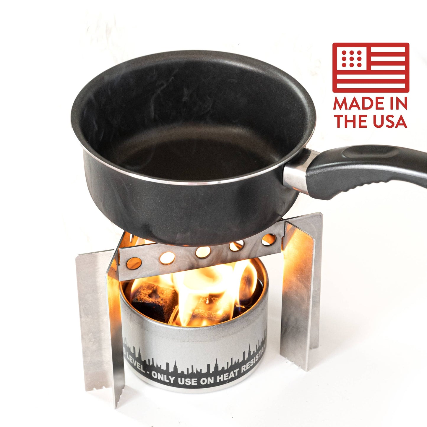 City Bonfires - Portable Fire Pits - Portable Camp Stove / Stand Combo