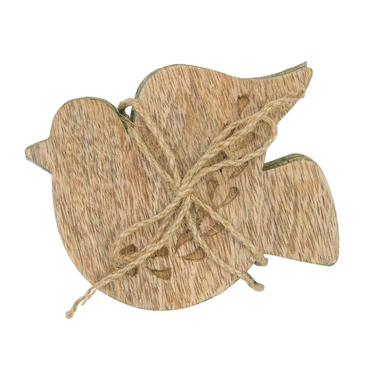 Foreside H & G - Madigan Bird Shaped Coasters Set 4