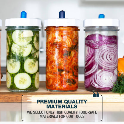 Masontops - Fermenting Set with Jar, Airlock, Weight & More