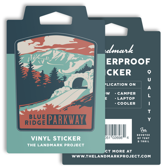 The Landmark Project - Blue Ridge Parkway Sticker