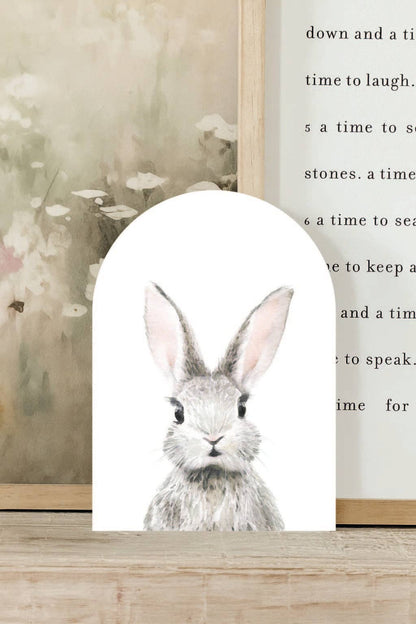 Lily and Sparrow - Watercolor Bunny, Arch | Easter Decor