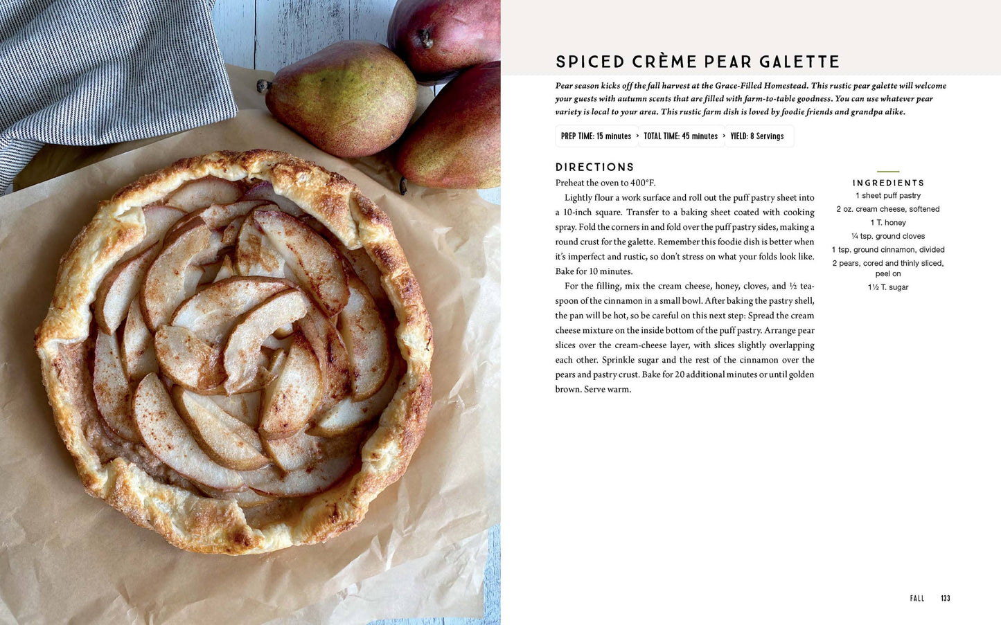 Harvest House Publishers Gift & Specialty Books - The Grace-Filled Homestead Cookbook