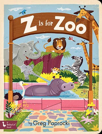 Gibbs Smith - Z is for Zoo: Alphabet board book