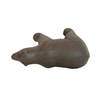 Foreside Home & Garden - Orson Standing Bear Figure Black Cast Iron