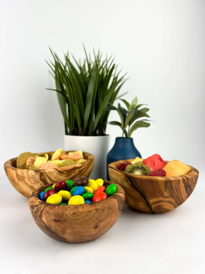 Natural OliveWood - Small Olive Wood Dipping Bowl