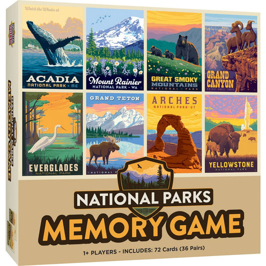 Masterpieces Puzzles - National Parks Memory Game