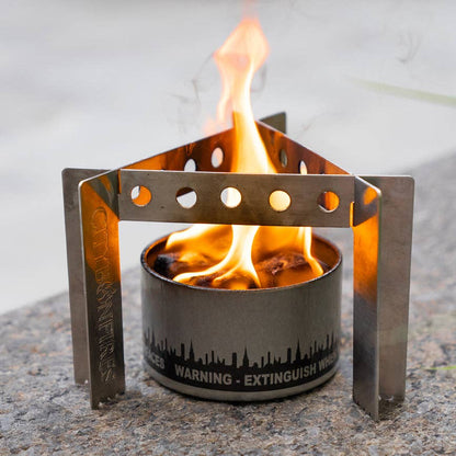City Bonfires - Portable Fire Pits - Portable Camp Stove / Stand Combo