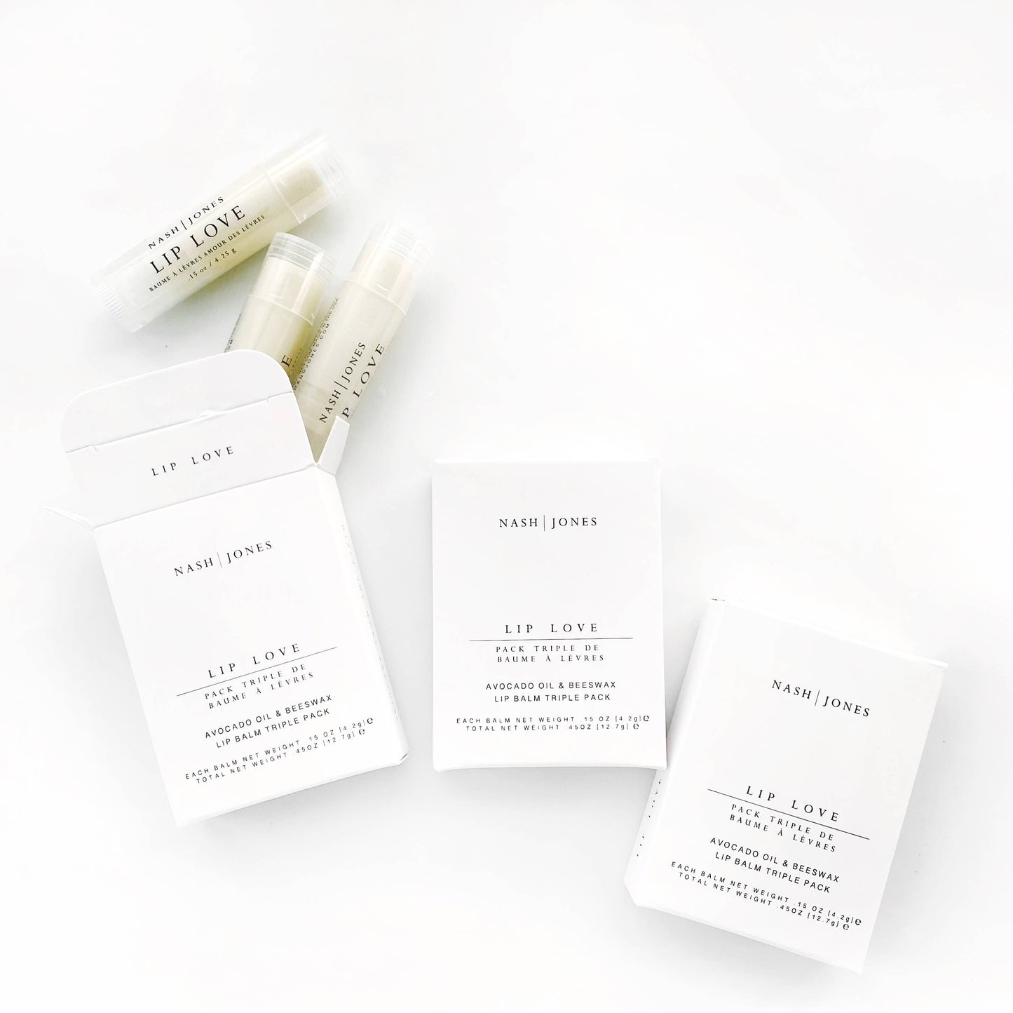 Nash and Jones - Lip Love: Clean Ingredient Lip Balm