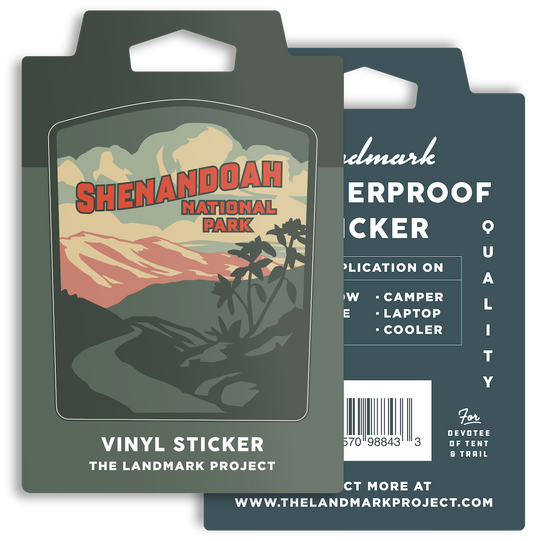 The Landmark Project - Shenandoah National Park Sticker